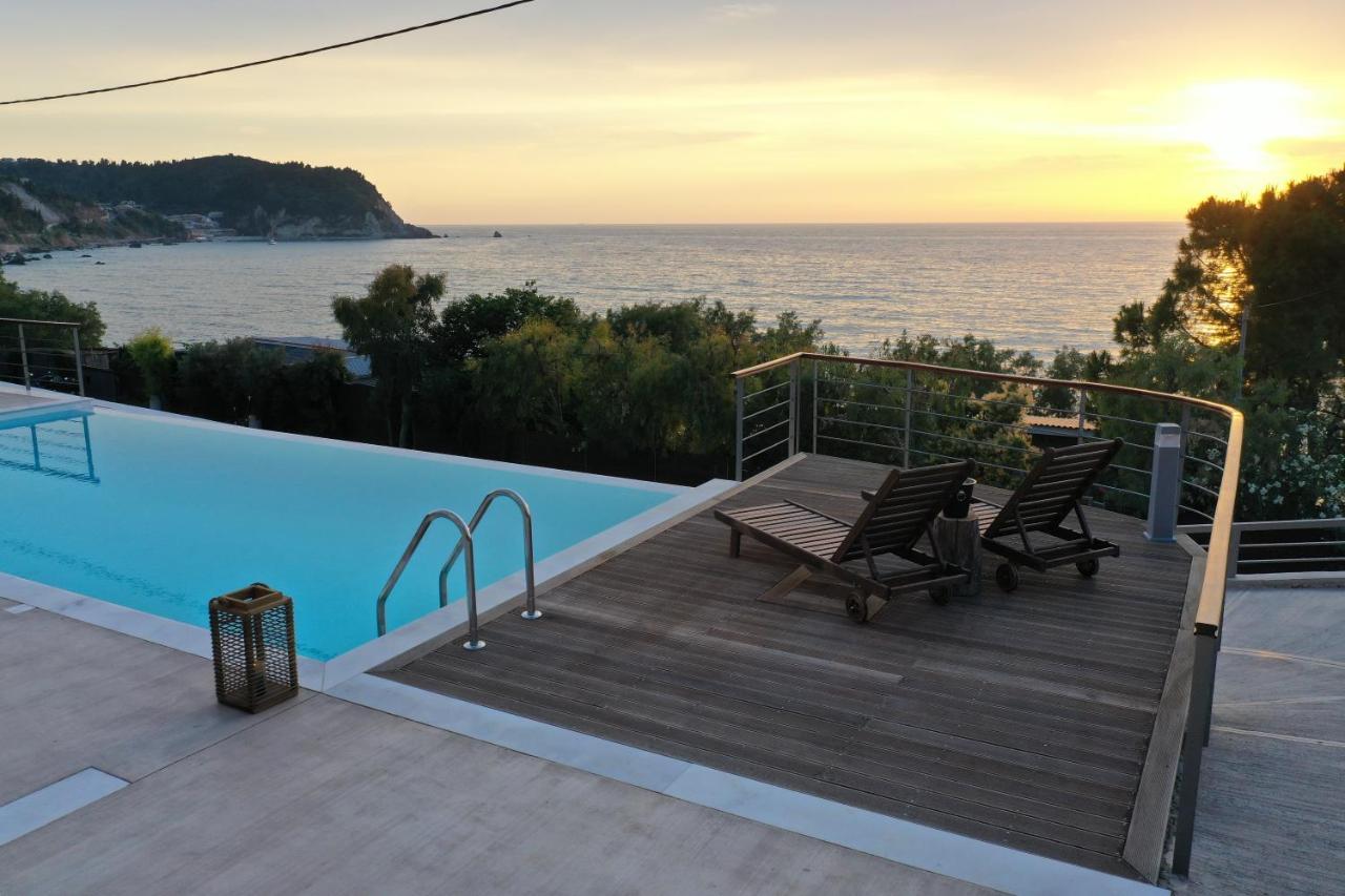 Capro - Milos Bay Villas Ayios Nikitas Luaran gambar