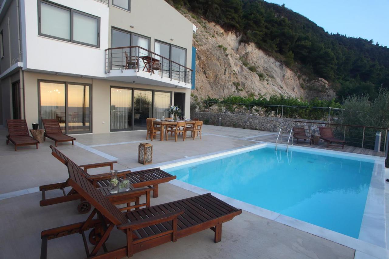 Capro - Milos Bay Villas Ayios Nikitas Luaran gambar