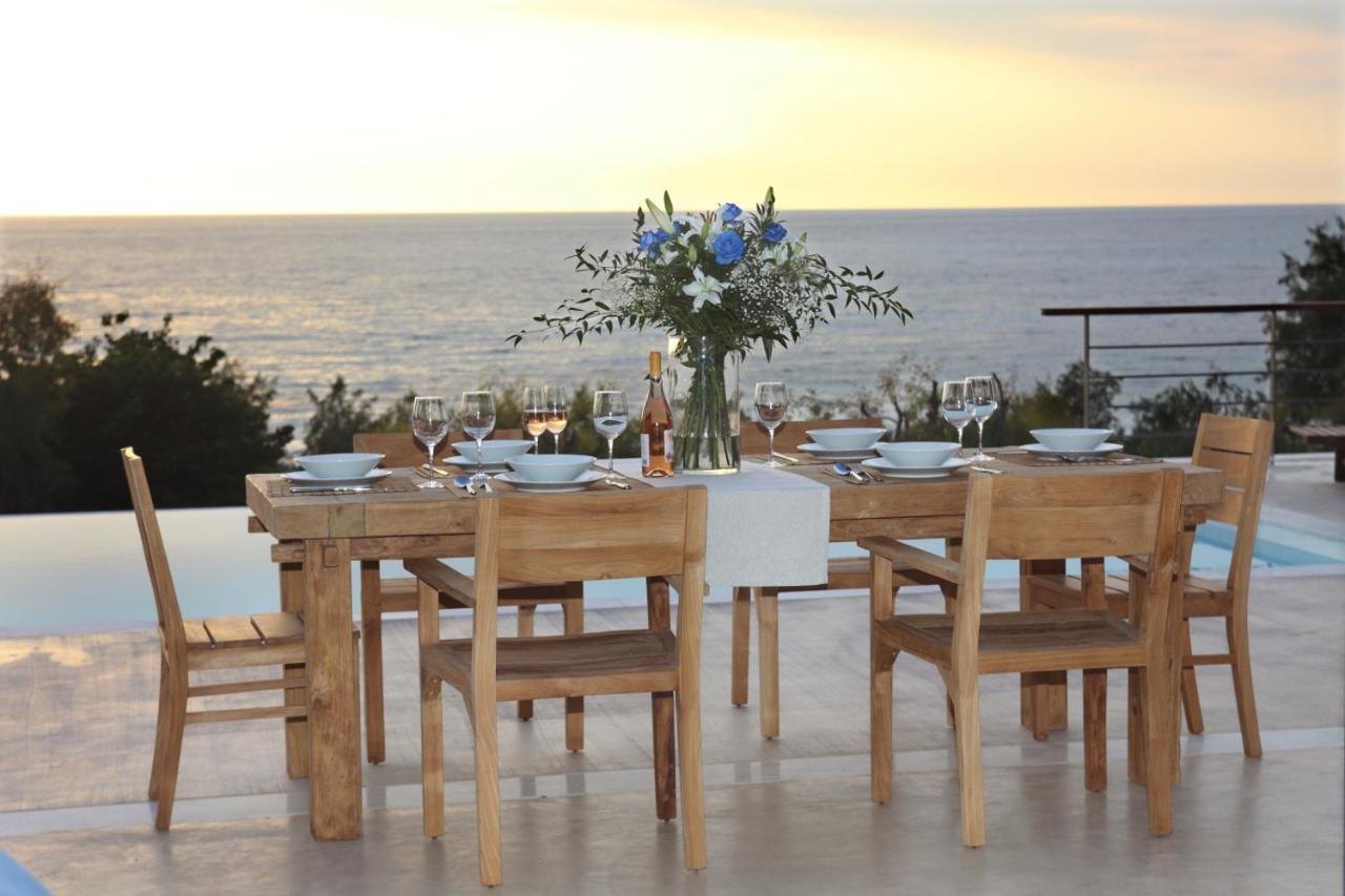 Capro - Milos Bay Villas Ayios Nikitas Luaran gambar