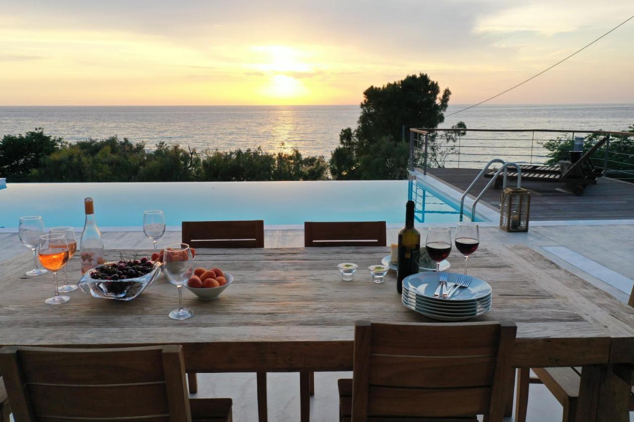 Capro - Milos Bay Villas Ayios Nikitas Luaran gambar