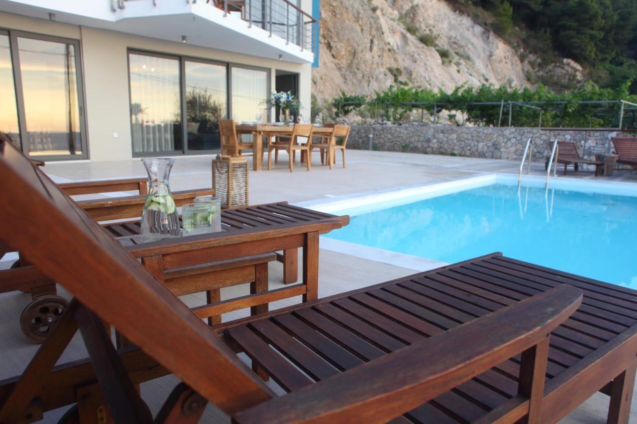 Capro - Milos Bay Villas Ayios Nikitas Luaran gambar