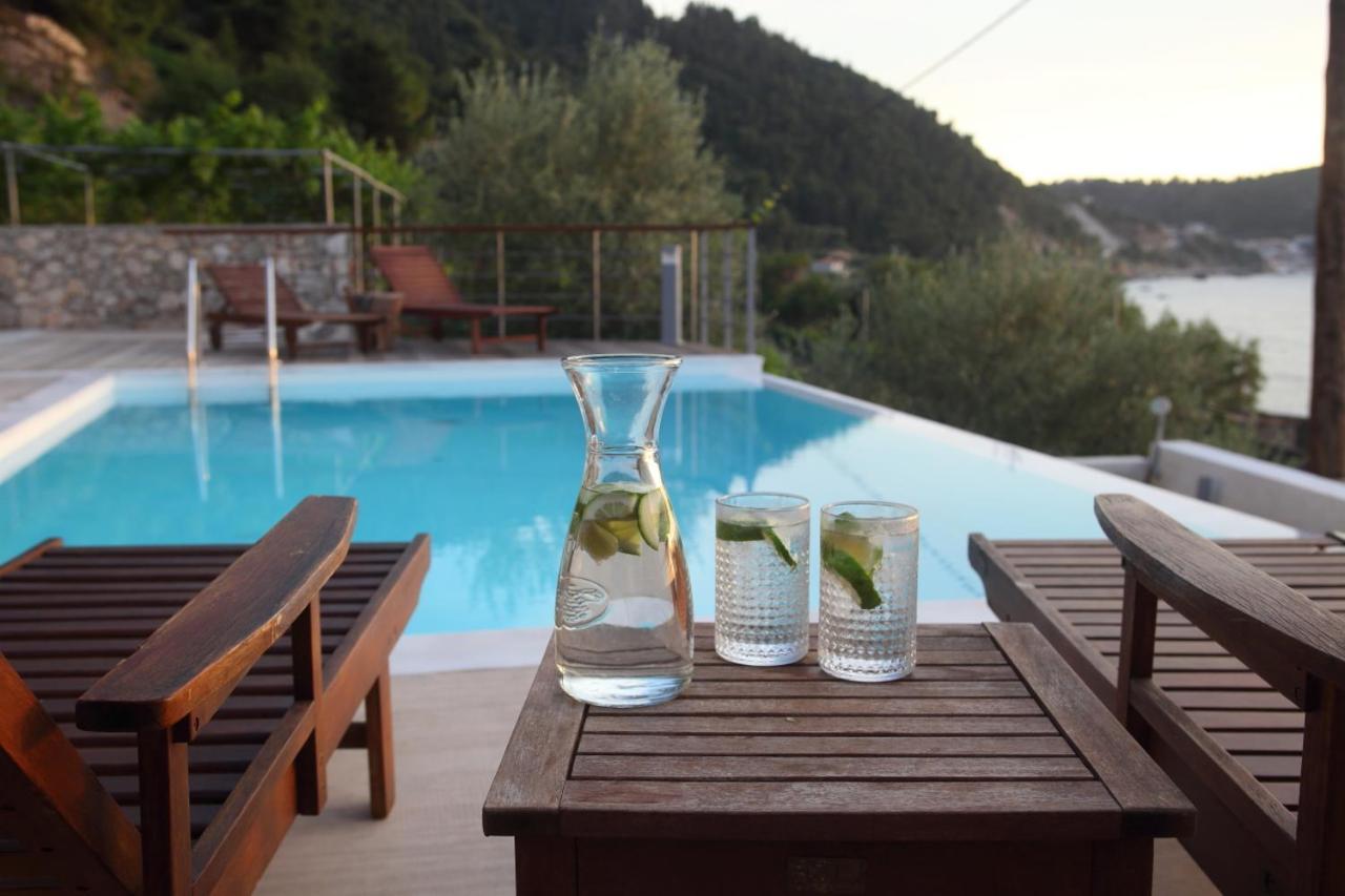 Capro - Milos Bay Villas Ayios Nikitas Luaran gambar