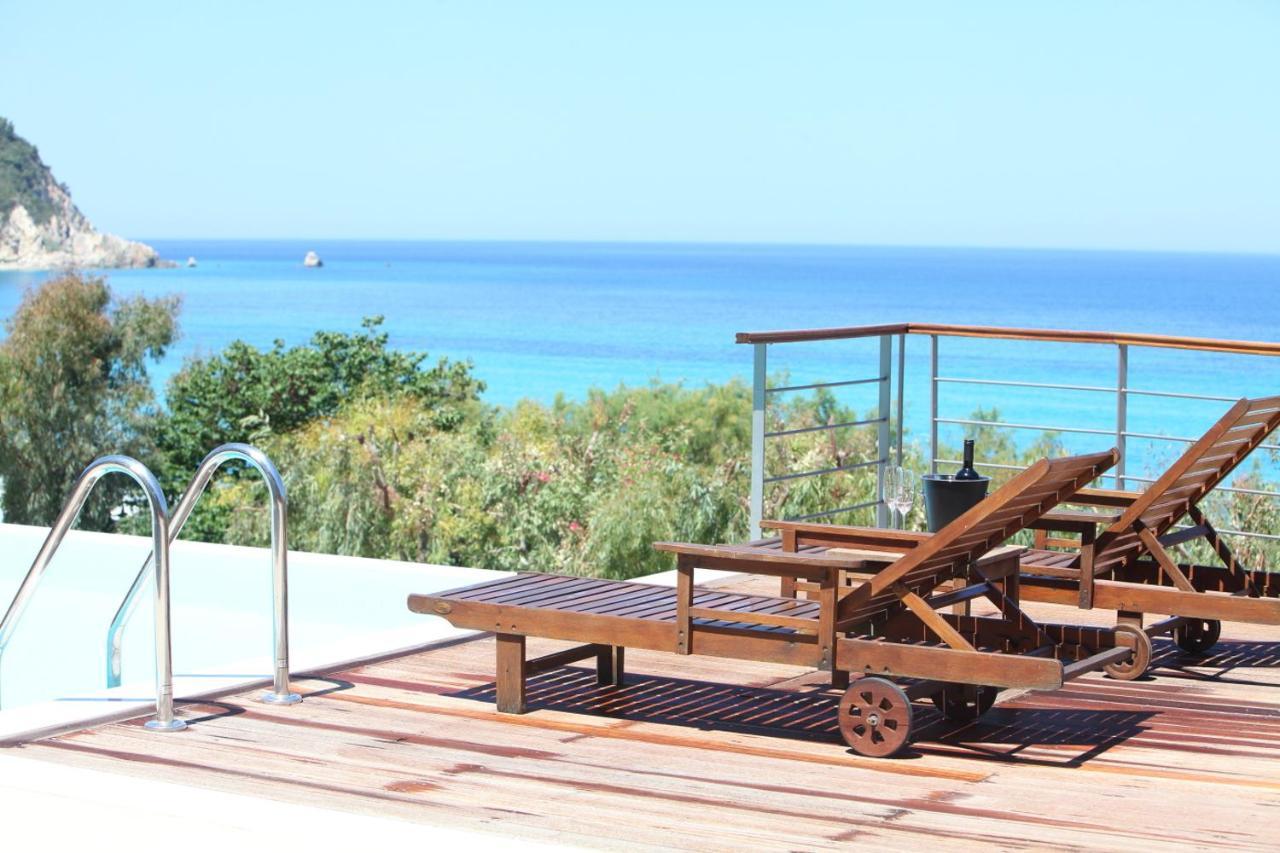 Capro - Milos Bay Villas Ayios Nikitas Luaran gambar