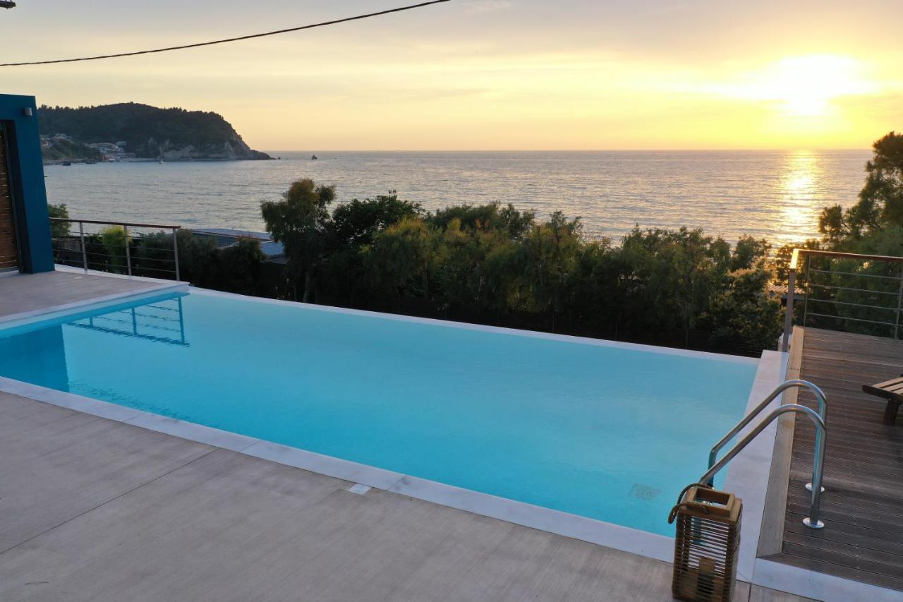 Capro - Milos Bay Villas Ayios Nikitas Luaran gambar
