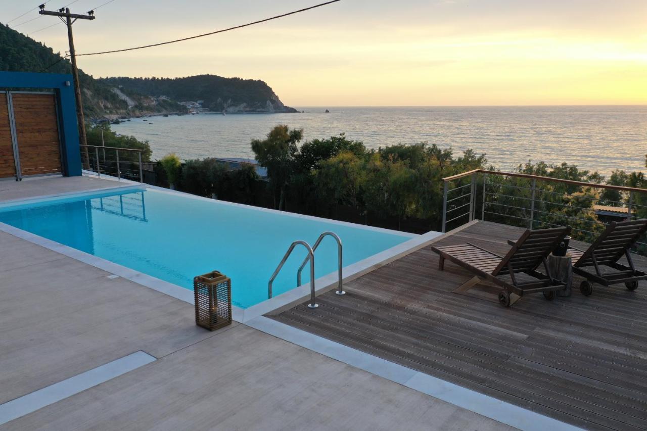 Capro - Milos Bay Villas Ayios Nikitas Luaran gambar